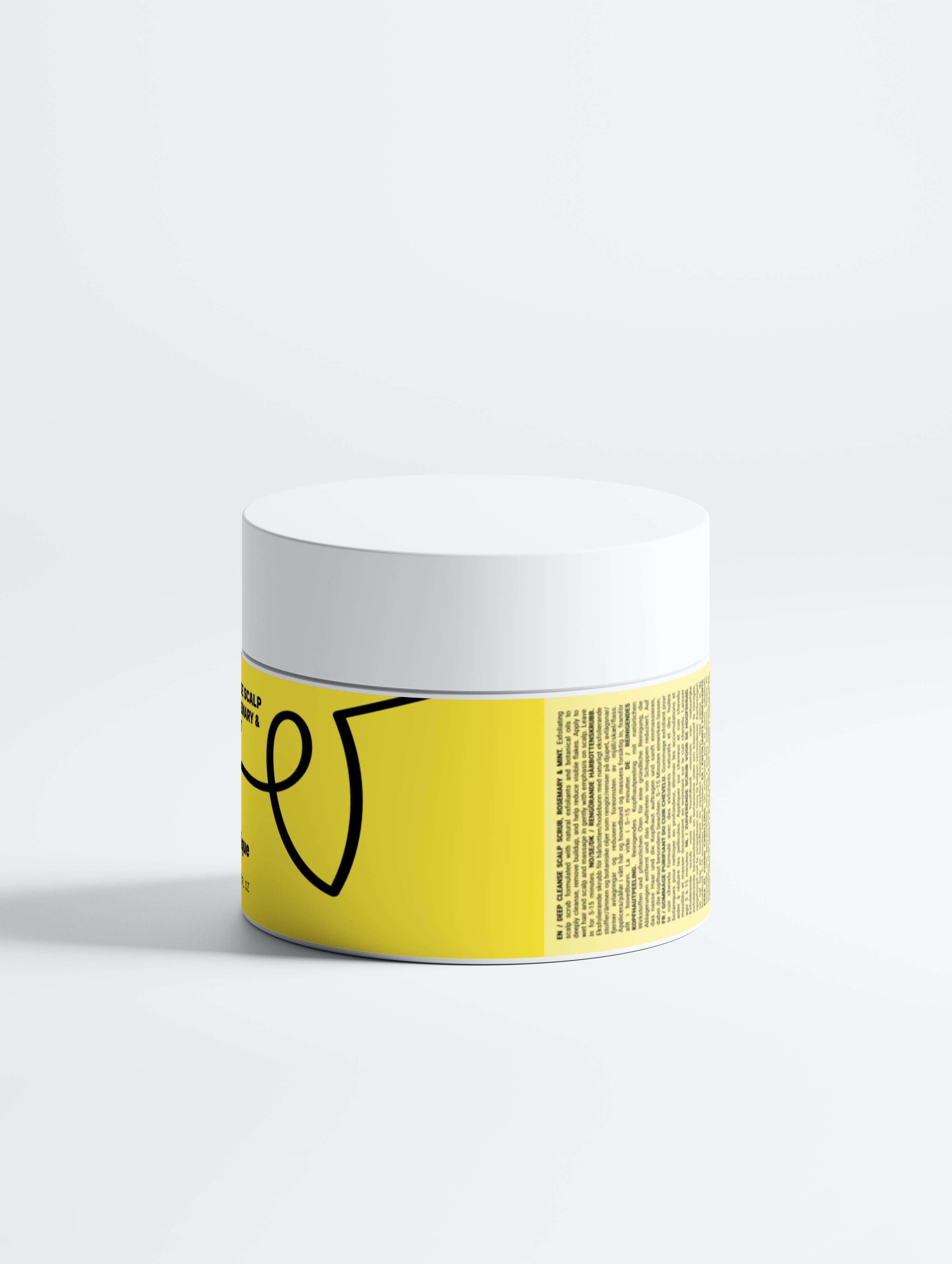 Deep Cleanse Scalp Scrub, Rosemary & Mint